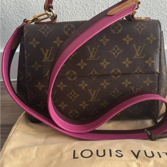 Louis Vuitton Brown and Pink Bag - Picture 2 of 12